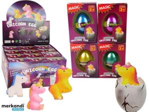 Wasser Wachsendes Einhorn Ei 6cm 4 Farben