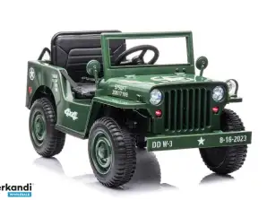 Akkumulátoros autó JH 103 Army Green 4x4