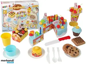 Conjunto de dulces Pastel Velcro Pasteles Decoraciones de bricolaje