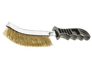 Brosse métallique 240 mm. manche plastique