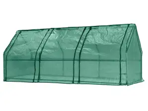Drivhus 240 x 90 x 90 cm. PE folie. metalstruktur
