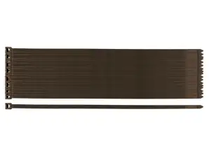 Садові хомути 7.6 x 380mm. 50 шт. коричневі
