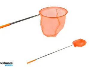 Schmetterlings-Insektennetz, faltbar, teleskopisch, 85 cm, Orange