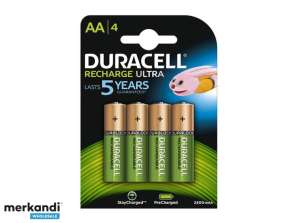Akku Duracell AA Mignon 2500mAH 4 Stk