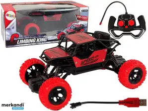 Ferngesteuertes Auto R/C Off-Road 1:18 Rot