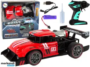 Voiture de sport télécommandée R/C 1:16 Rouge