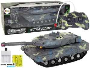 Militær tank fjernstyrt camo skytelyder