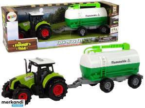 tracteur pour enfants avec remorque camion-citerne ferme