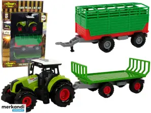 Traktor med tilhenger gårdsbil