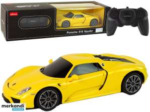 Auto R/C Porsche 918 1:24 Rastar Gul