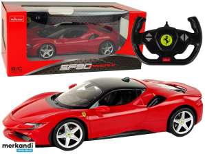 Auto R/C Ferrari SF90 1/14 Rastar Rot