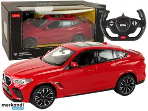 Auto R/C Bmw X6 M 1:14 Rastar Rot
