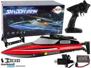 Motorboot R/C Ferngesteuert 2.4G Rot 20 25 KM/H