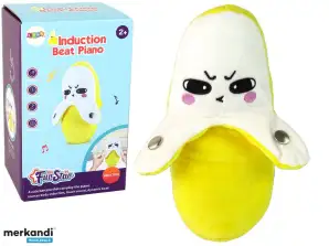 Pluche Banaan Interactive Music 22 cm Geel