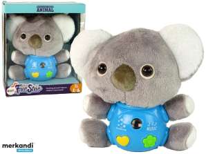 Koala Projektor Sounds Interaktives Spielzeug Grau
