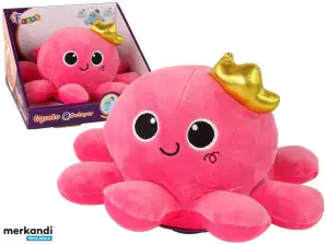 Le luci della mascotte del polpo suonano rosa