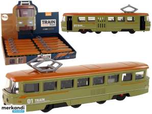 Train Friction Drive Sounds Metal Green