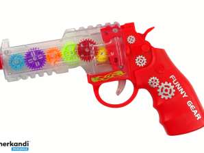 Gun Bunte Lichter klingen rot