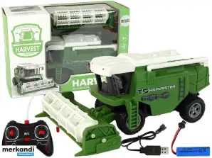 Colheitadeira Veículo Agrícola R/C 29 cm Verde