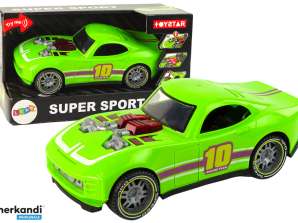 Mașină 1:14 Mașină Verde Sport Sunet Vehicul ușor