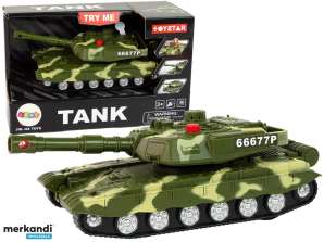 Military Tank Friction Drive Sound Light