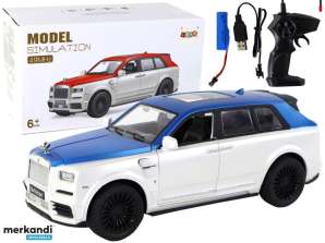 Auto R/C 1:20 Bianco/Blu Telecomandato