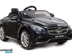 Mercedes S63 AMG akuga auto mustaks värvitud