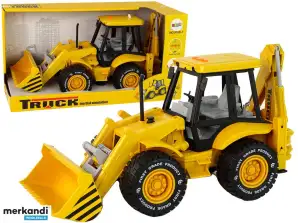 Trator de escavadeira com acionamento por atrito Sound Yellow