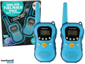 Walkie-Talkies Set Walkie-Talkies für Kinder Blau 2-tlg.