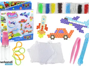 DIY Wasserperlen Set Magic Beads 8 Farben Transportmittel