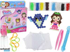 DIY vann perler sett magiske perler 8 farger prinsesse