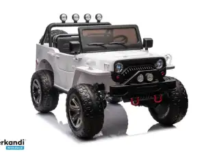JH 102 baltas 4x4 akumuliatorinis automobilis