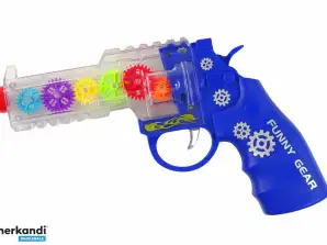 Pistol Farverige Lys Lyder Blå