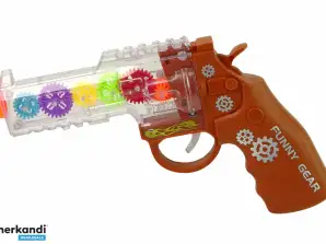 Pistol Farverige Lys Lyder Brun