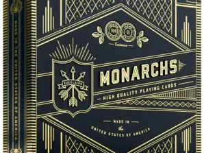 KER 31771 Monarchs kortstokkkort svart