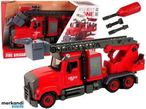 Brandweerwagen Brandweer Demontage Accessoires Rood