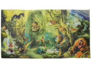 Teppichmatte Dschungel 108 cm x 58 cm