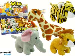 Mini peluche Animal Safari 4 modelli