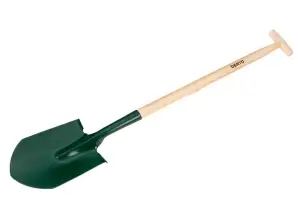 Skarp spade. trehåndtak. 