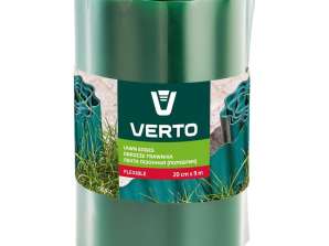 Bordure de pelouse 20 cm x 9 m. verte