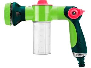 Rociador de pistola con contenedor, rociador de espuma