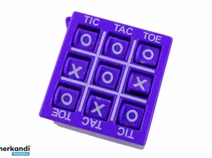 Tic Tac Toe Game 4,5 cm violetti