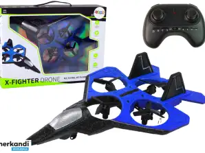 Vliegtuig RC Drone Blue Fighter Afstandsbediening