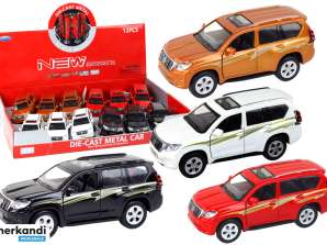 Metal Car 12 cm Sound Effects Light Assorted Colors