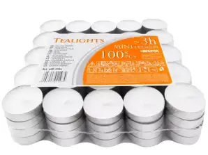 Candles/warmers 3h set 100pcs