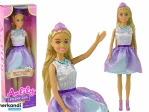 Anlily Princess Puppe Princess Violet Queen