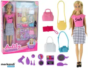 Anlily Doll Handbags Set Styling Set