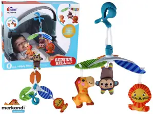 Classico carosello per lettino per bambini clip di animali