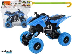Geländewagen Pusher Quad XC Gummifelgen Blau