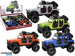 Auto Off-road Voertuig 4x4 Lichten Geluiden 4 Kleuren